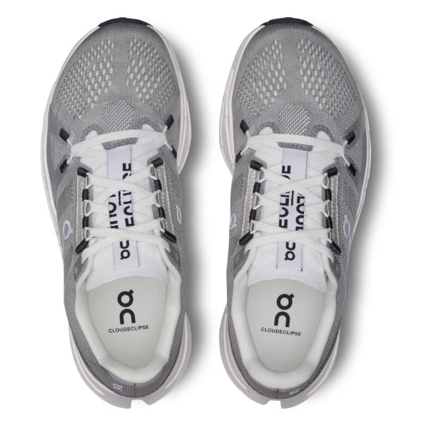 On Cloudeclipse - Womens Running Shoes - Alloy/White