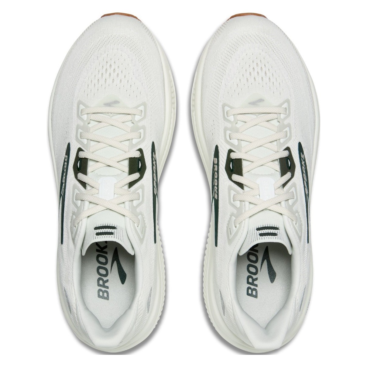Brooks Ghost 18 - Mens Running Shoes - Grey/Spruce/Tan
