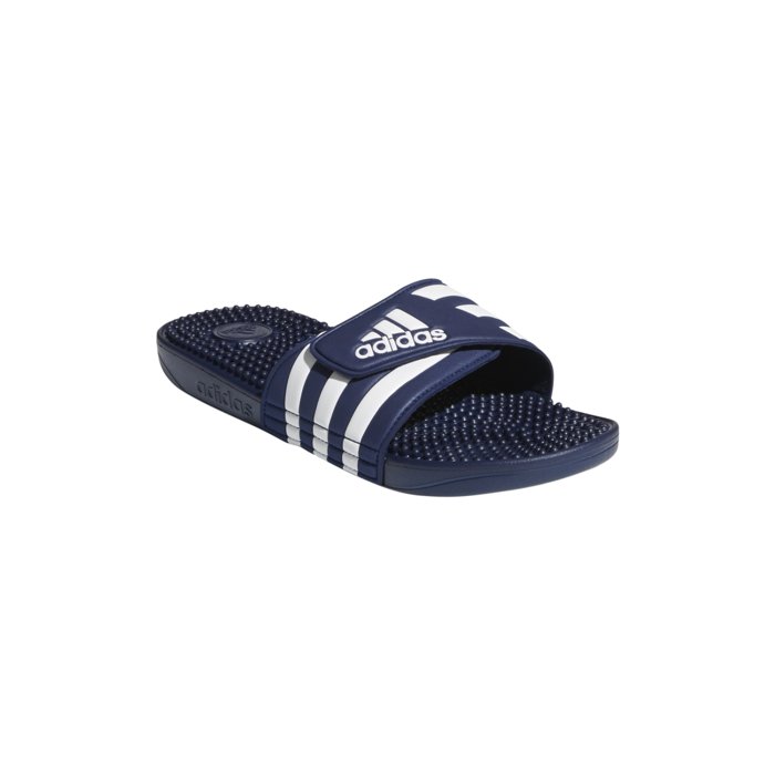 Adidas Adissage - Mens Massage Slides - Dark Blue/Footwear White