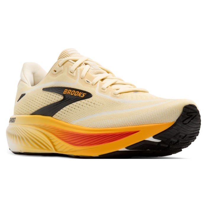 Brooks Ghost 18 - Mens Running Shoes - Rutabaga/Tigerlily/Orange - image 2