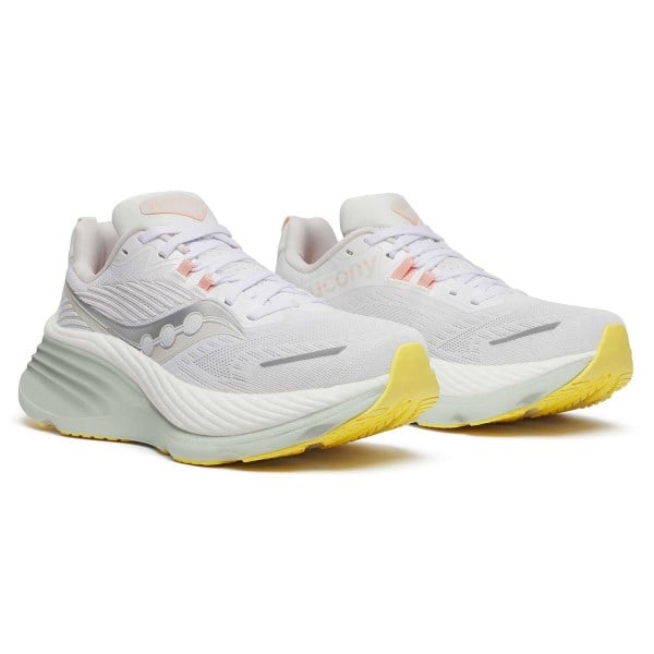 Saucony Hurricane 24 - Womens Running Shoes - White/Foam