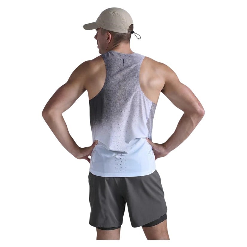 2XU Unisex Hybrid Cap - Chalk/Chalk - image 4