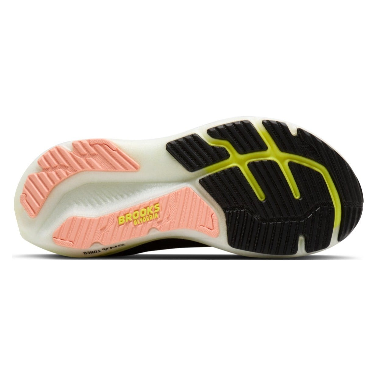 Brooks Glycerin 23 - Womens Running Shoes - Black/Peach/Nightlife - image 4