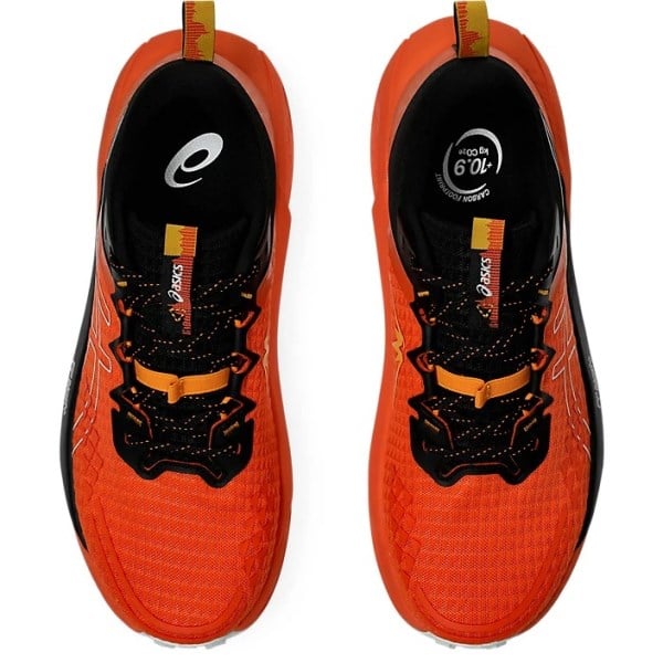 Asics Gel Trabuco 13 - Mens Trail Running Shoes - Nova Orange/Pure Aqua