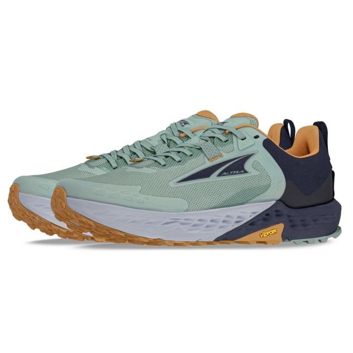 Altra Timp 5 - Mens Trail Running Shoes - Green/Grey