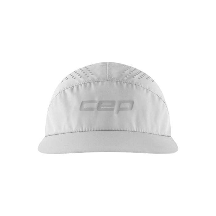 CEP Pro Run Unisex Ultralight Cap - Light Grey