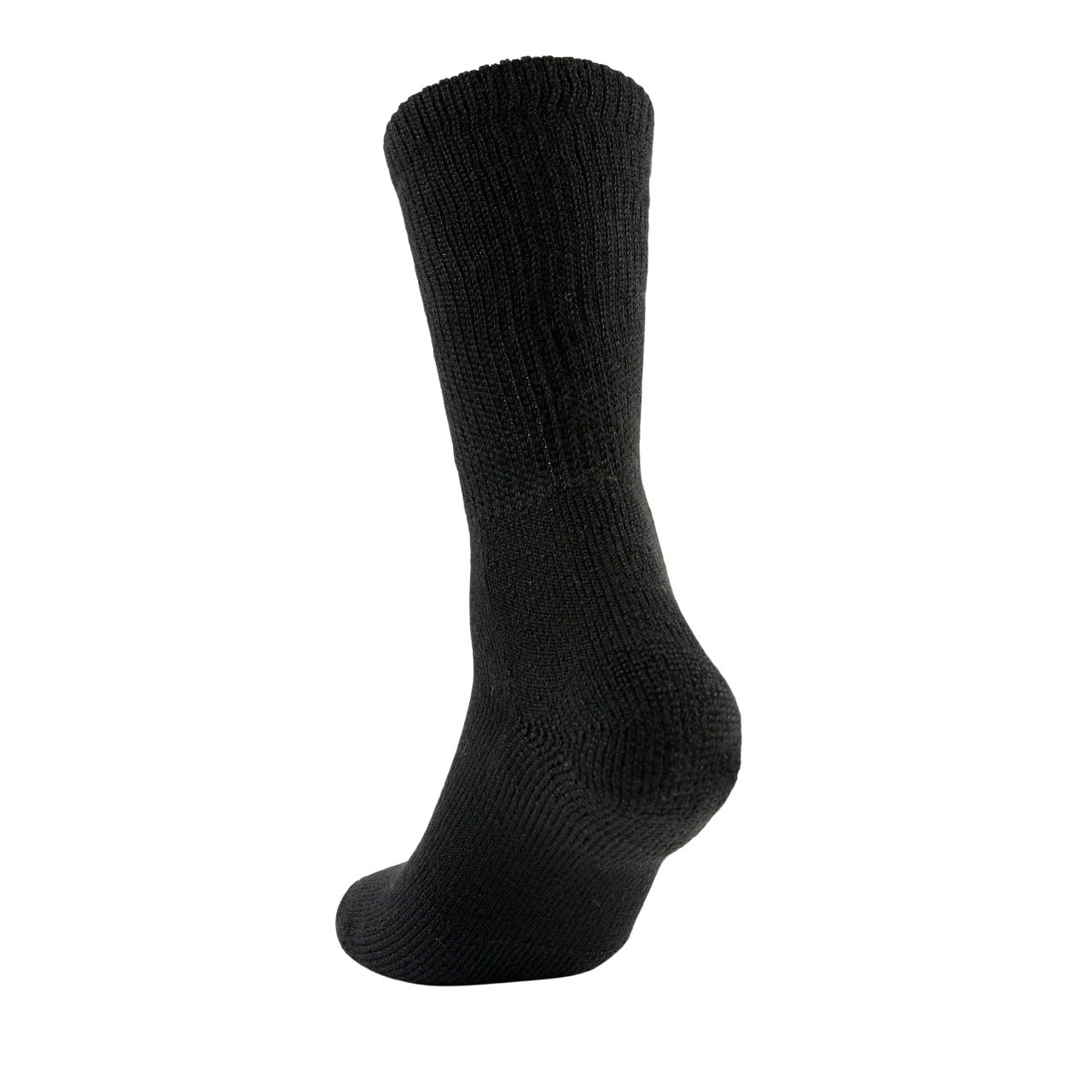 Thorlo Max Cushion Unisex Crew Running Socks - Black