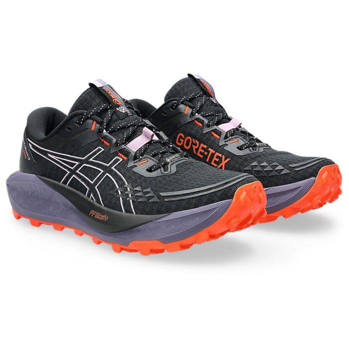 Asics Trabuco 13 GTX - Womens Trail Running Shoes - Black/Light Ube