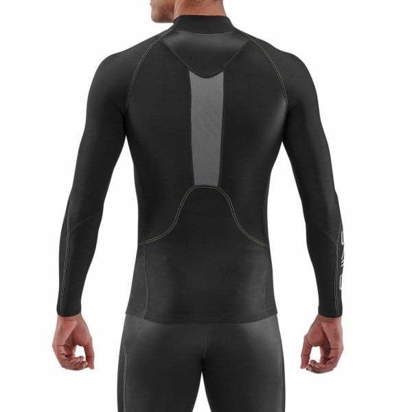 Skins Series-3 Mens Compression Thermal Long Sleeve Top - Black