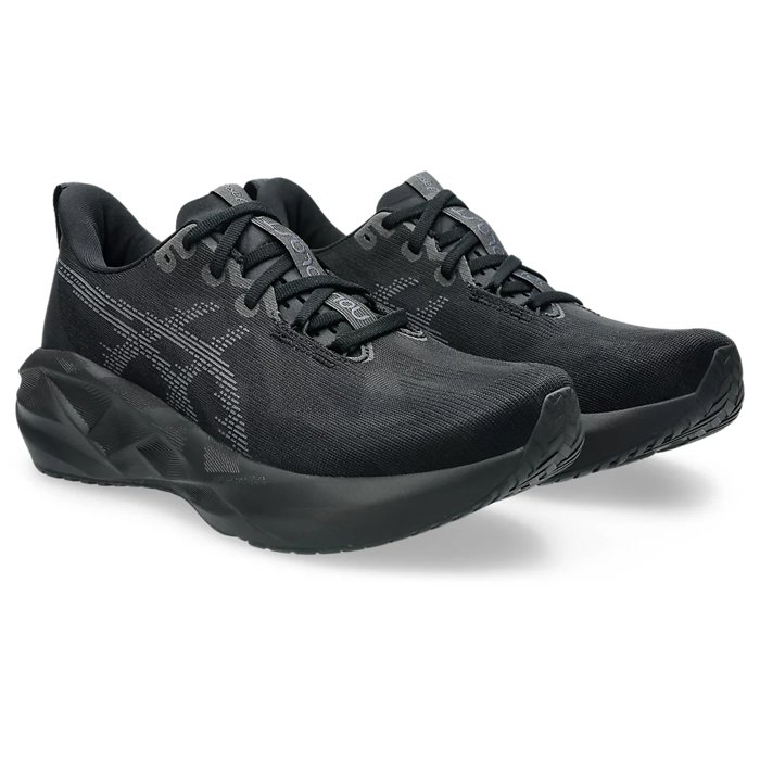 Asics Novablast 5 - Mens Running Shoes - Black/Carrier Grey