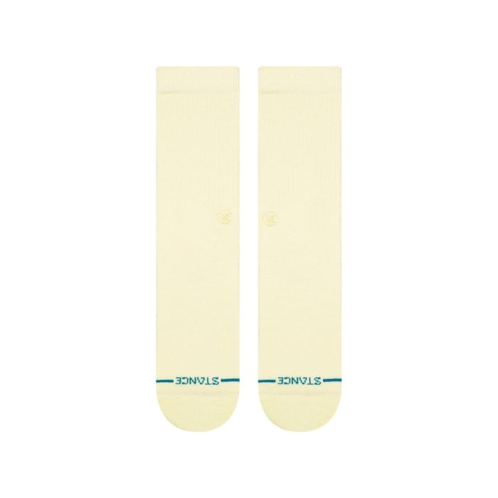 Stance Icon Crew Unisex Socks - Butter