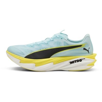 Puma Deviate Nitro Elite 4 - Mens Running Shoes - Fresh Water/Lemon Crush/Puma Black/Puma White