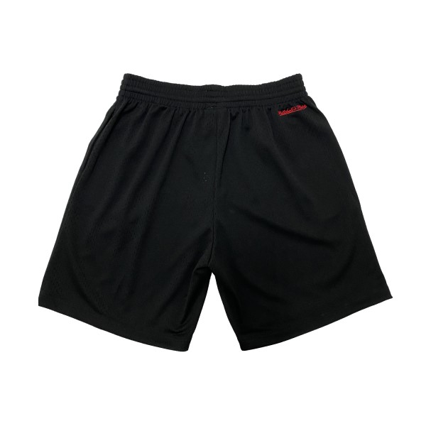 Mitchell & Ness Chicago Bulls Team Mesh Mens Basketball Shorts - Black