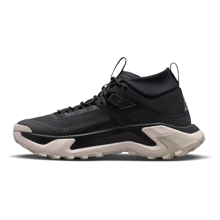Nike ACG Zegama Hike - Mens Hiking Shoes - Black/Ironstone/Cream - image 3