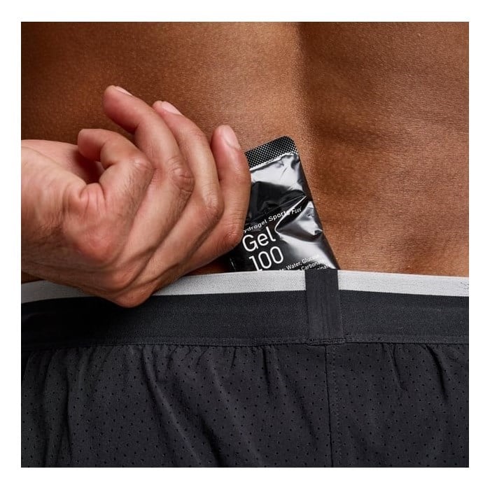Saucony Elite Mens Running Split Shorts - Black