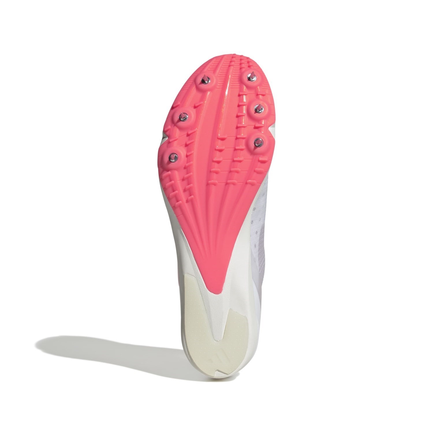 adidas Adizero DistanceStar - Unisex Track and Field Spikes - Cloud White/Solar Turbo/Gold Metallic - image 4