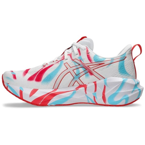 Asics Novablast 5 Tokyo - Womens Running Shoes - White/Coral Reef
