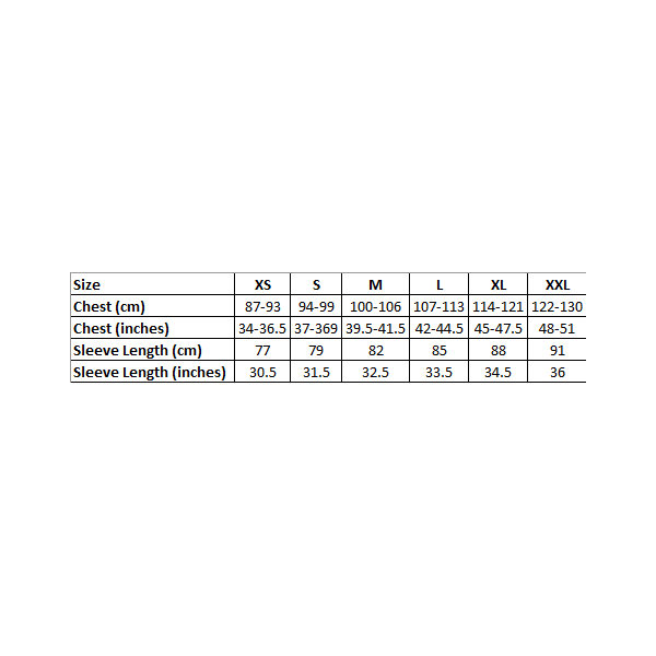 View size chart