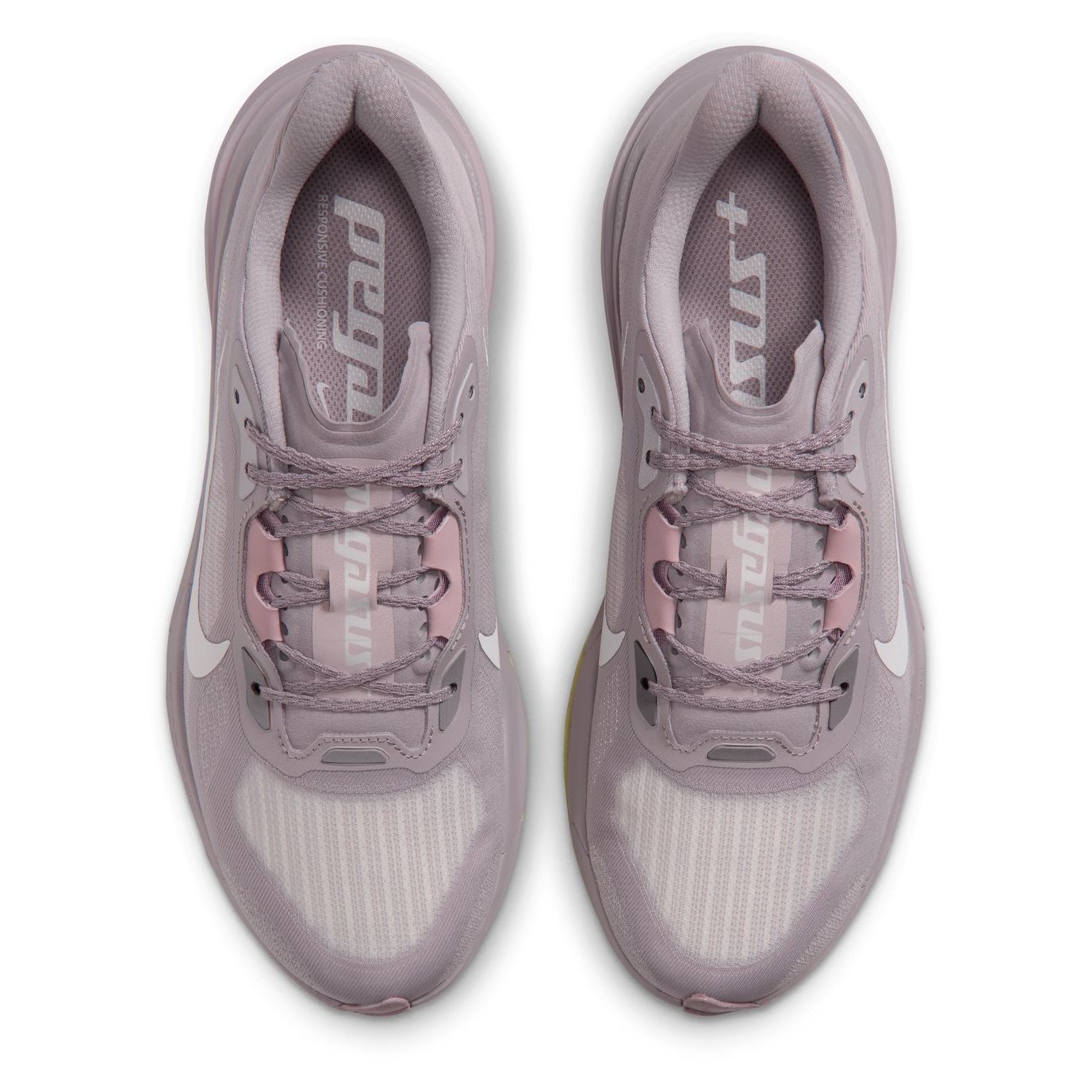 Nike Pegasus Plus 2 - Womens Running Shoes - Silver Lilac/Sail-Particle Rose-Fennel - image 5