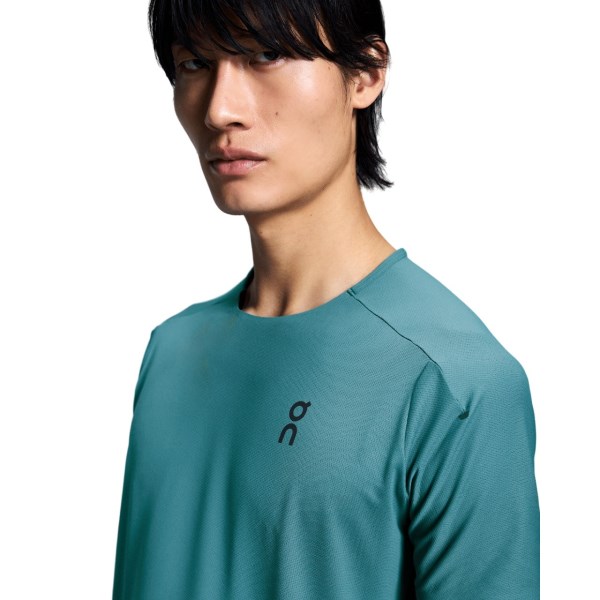 On Running Performance-T Mens Running T-Shirt - Storm/Stone