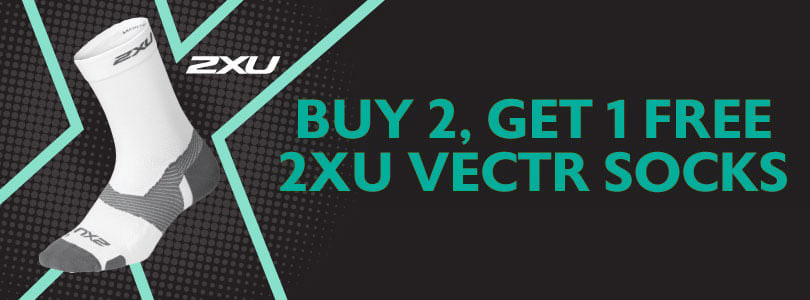 2XU Socks - Buy 2 Get 1 Free