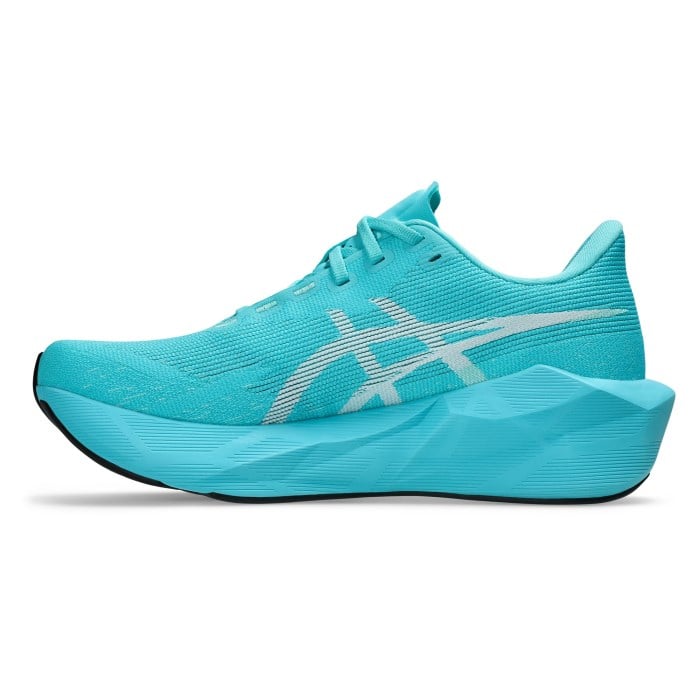 Asics Novablast 6 - Womens Running Shoes - Energy Aqua/White - image 3