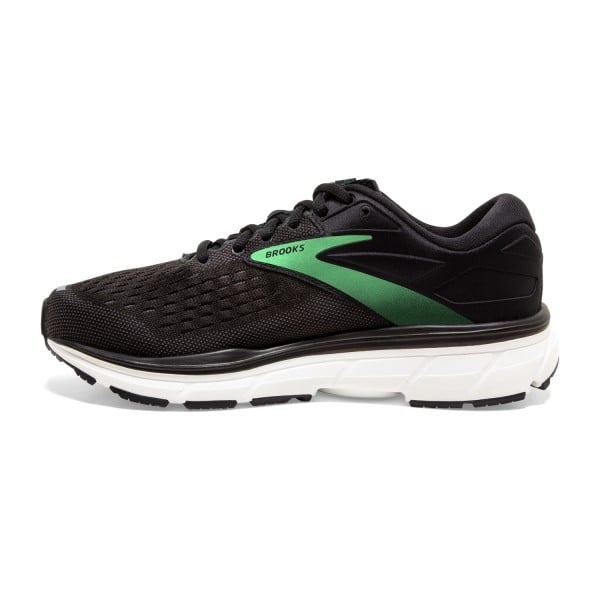Brooks Dyad 11 - Womens Running Shoes - Black/Ebony/Green