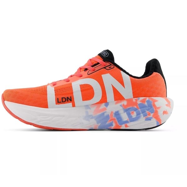 New Balance Fresh Foam X 1080v14 London Marathon - Mens Running Shoes - Urgent Red/White/Black