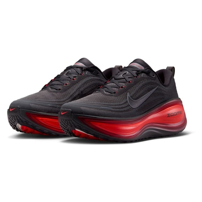 Nike Vomero Plus - Mens Running Shoes - Anthracite Black/Bright Crimson - image 2