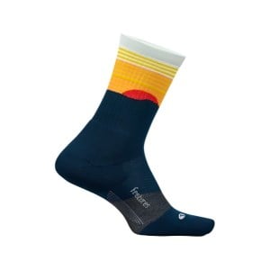 Feetures Trail Max Cushion Mini Crew Running Socks