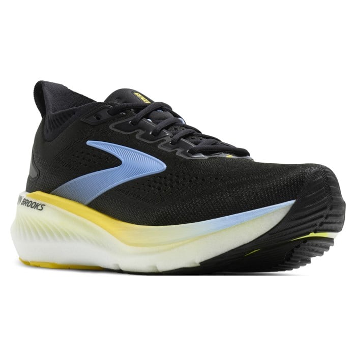 Brooks Glycerin GTS 23 - Mens Running Shoes - Black/Cyber Yellow/Night - image 2