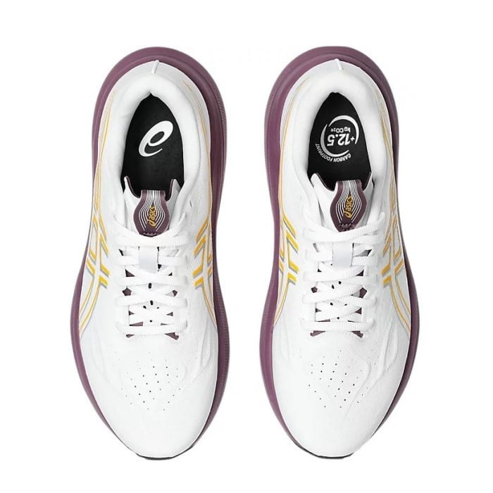 Asics GT-2000 14 - Womens Running Shoes - White/Yamabuki