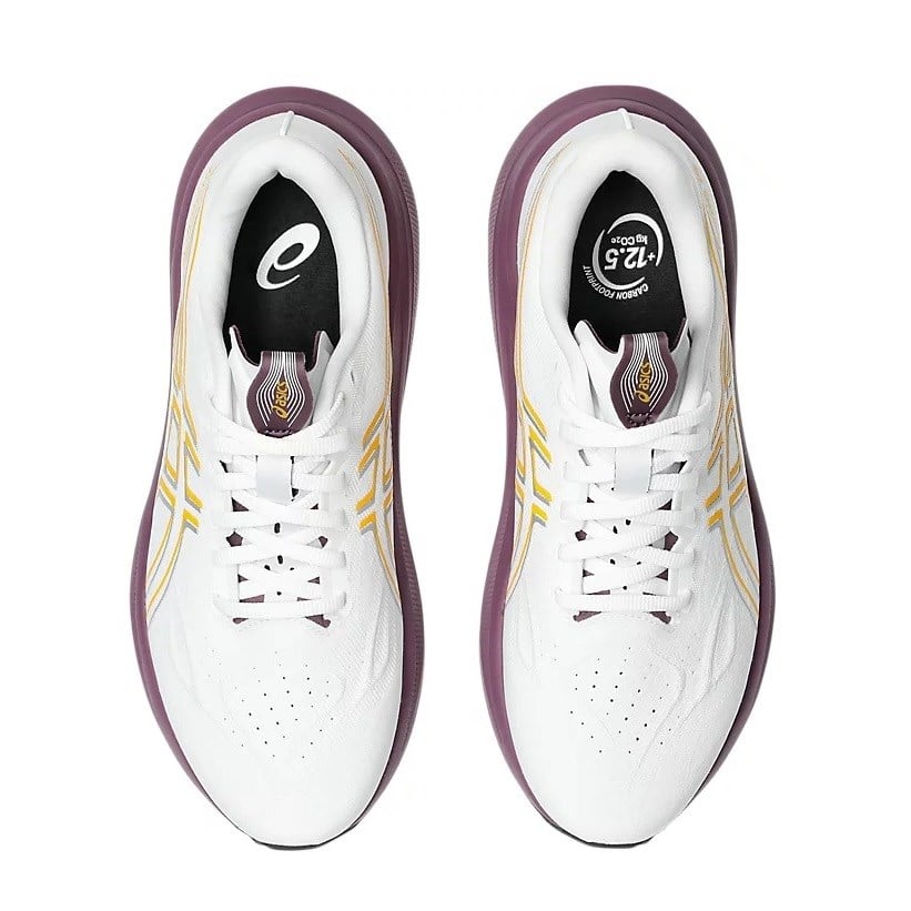 Asics GT-2000 14 - Womens Running Shoes - White/Yamabuki