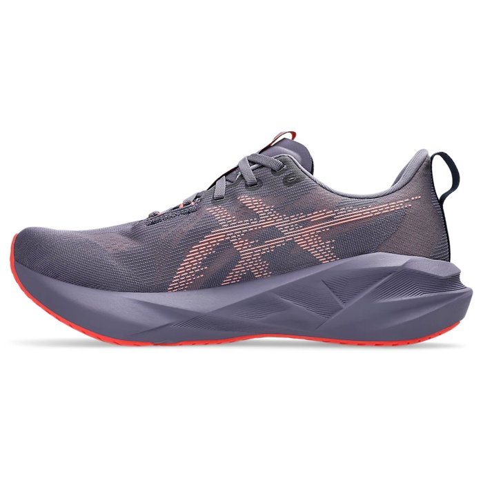 Asics Novablast 5 - Mens Running Shoes - Greyish Purple/Coral Reef