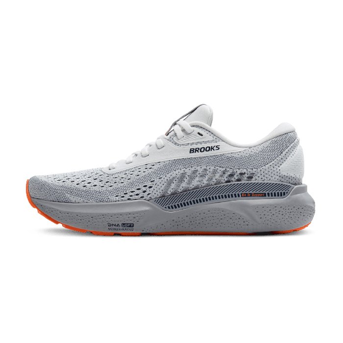 Brooks Adrenaline GTS 24 - Mens Running Shoes - White/Peacoat/Alloy