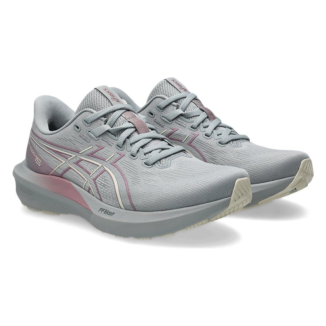 Asics GT-1000 15 - Womens Running Shoes - Piedmont Grey/Taro Purple - image 6