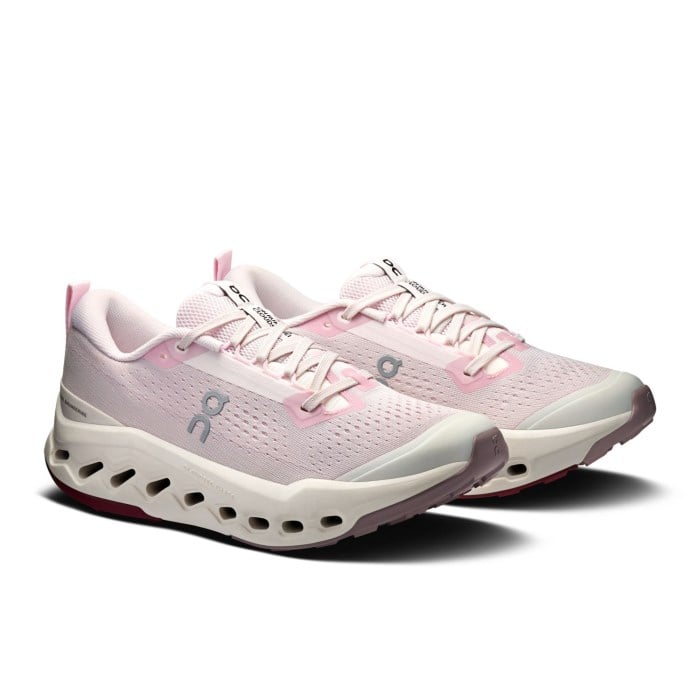 On Cloudsurfer Trail 2 - Womens Trail Running Shoes - Lily/Gardenia