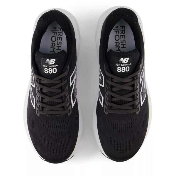 New Balance Fresh Foam X 880v15 - Mens Running Shoes - Black/White Reflection