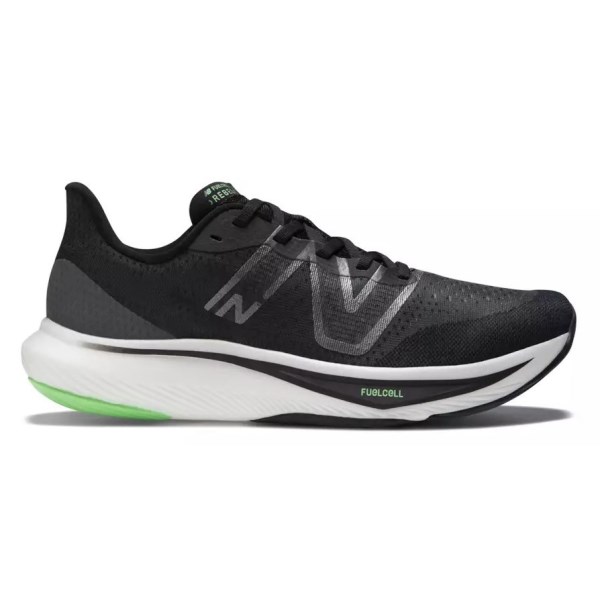 New Balance FuelCell Rebel v3 - Mens Running Shoes - Black/White