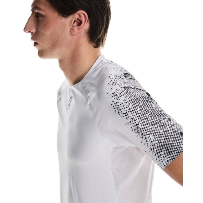 On Ultra-T Mens Trail Running T-Shirt - Limelight/Grey