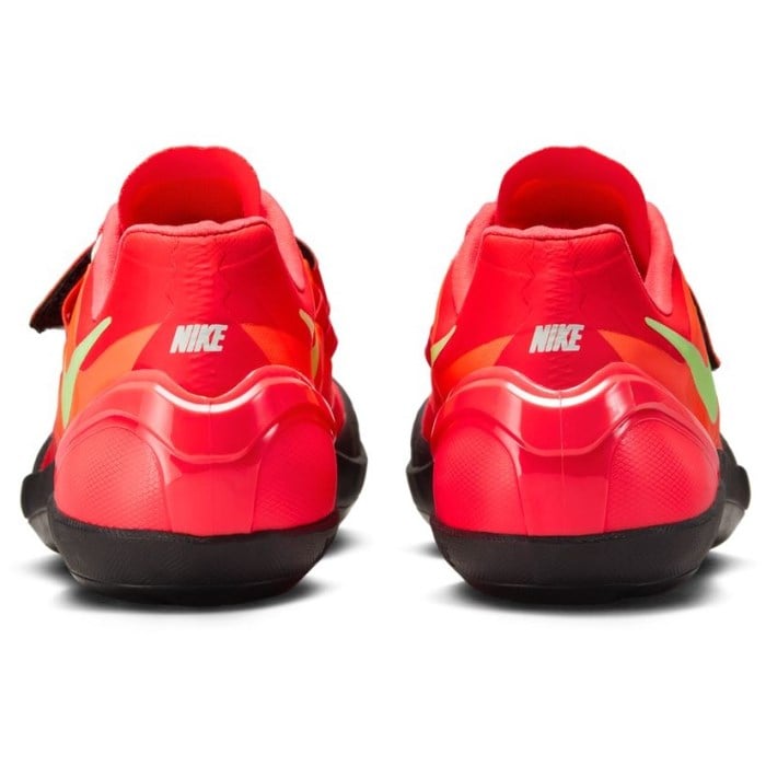 Nike Zoom Rotational 6 - Unisex Throwing Shoes - Bright Crimson/Washed Coral/Lime Blast