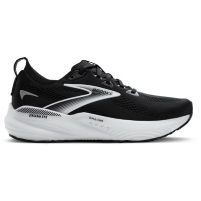 Brooks Glycerin GTS 22 - Mens Running Shoes - Black/White