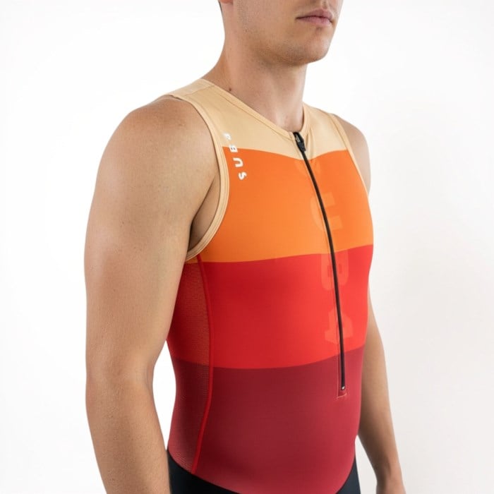 Sub4 Mens Triathlon Endurance Suit - Sunset Split