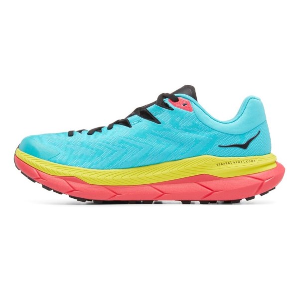 Hoka Tecton X - Mens Trail Running Shoes - Scuba Blue/Diva Pink
