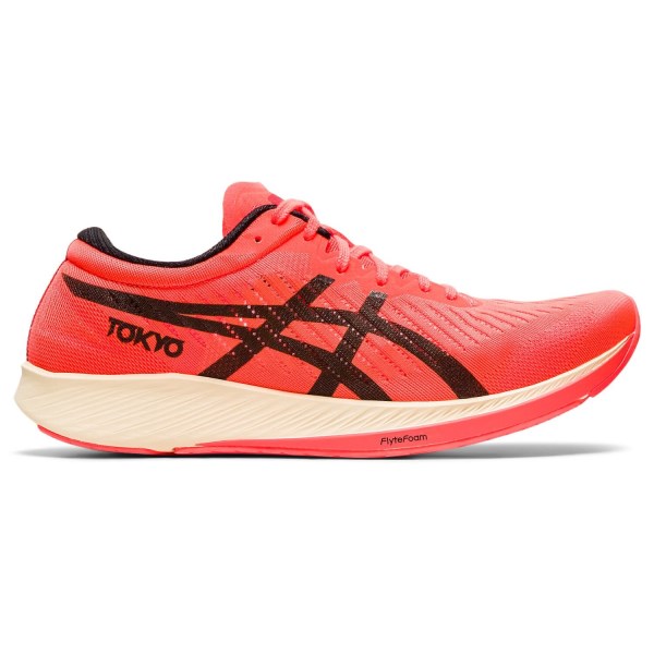 Asics MetaRacer Tokyo - Mens Road Racing Shoes - Sunrise Red/Black