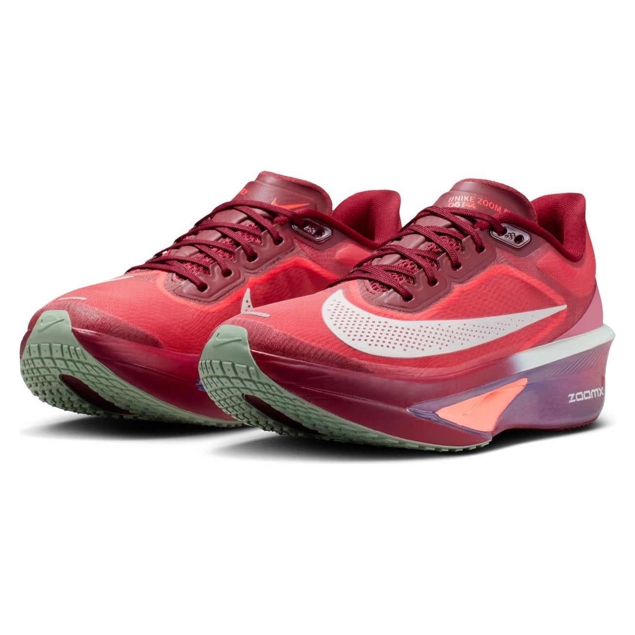 Nike Zoom Fly 6 SE - Womens Running Shoes - Team Red/Barely Green/Bright Crimson