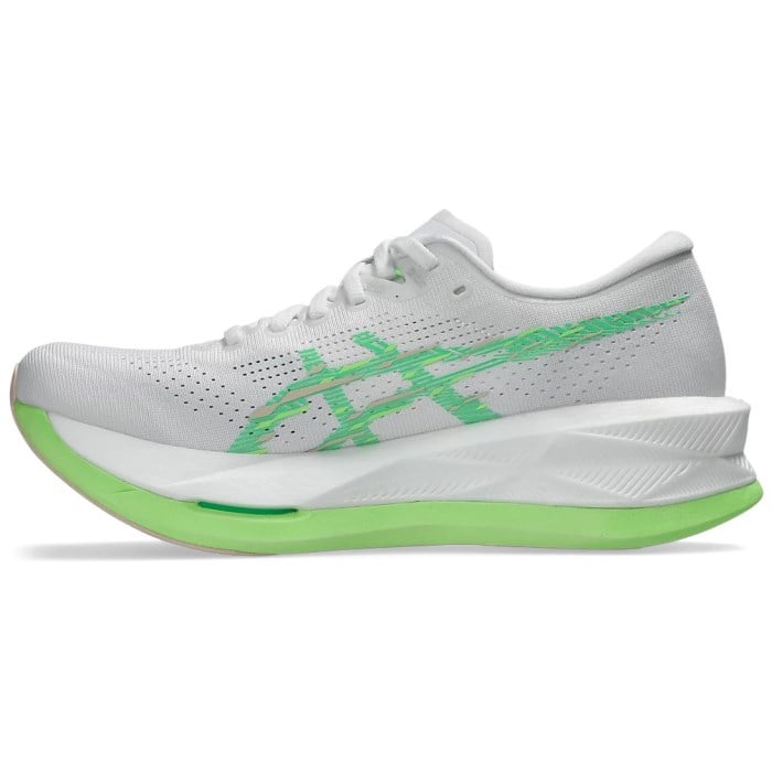 Asics Sonicblast Ekiden - Womens Running Shoes - White/Vital Green
