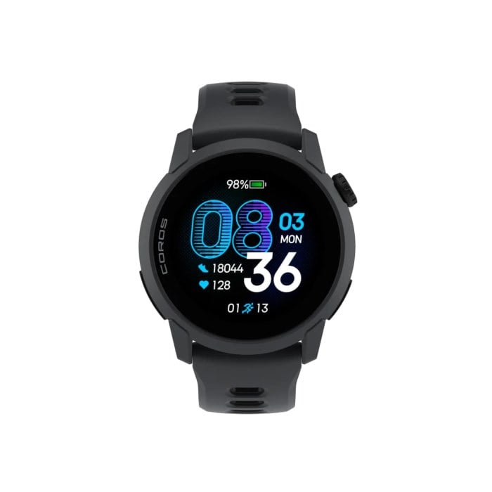 Coros Pace 4 Premium Multisport GPS Watch With Silicone Band - Black