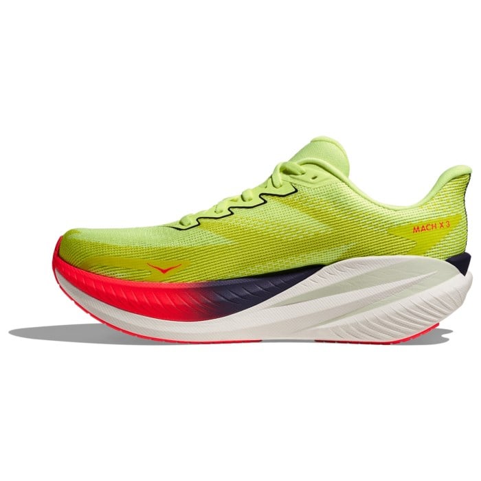 Hoka Mach X 3 - Mens Running Shoes - Neon Yuzu/Squid Ink