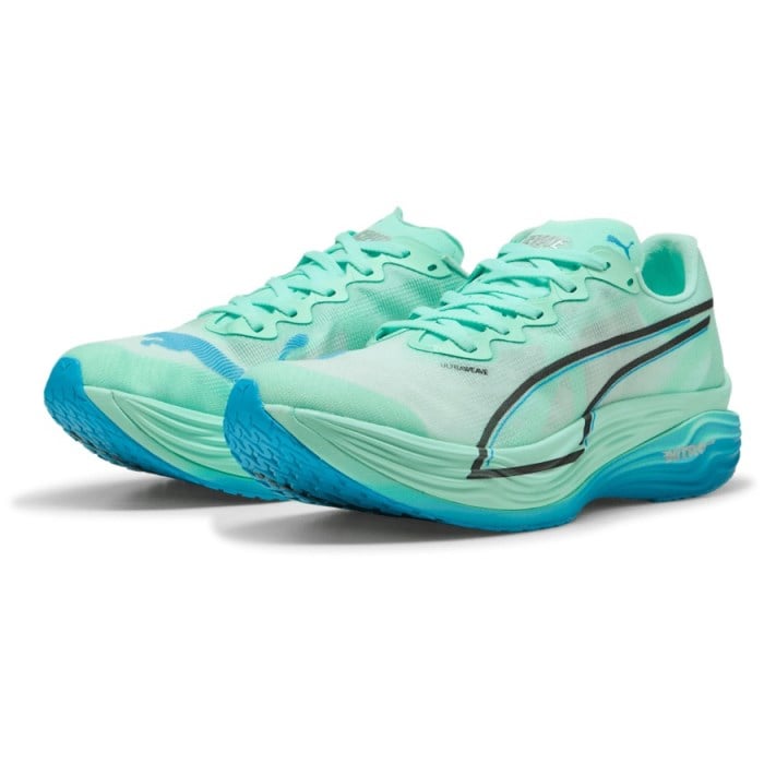 Puma Deviate Nitro Elite 3 - Womens Running Shoes - Mint Melt/Speed Blue